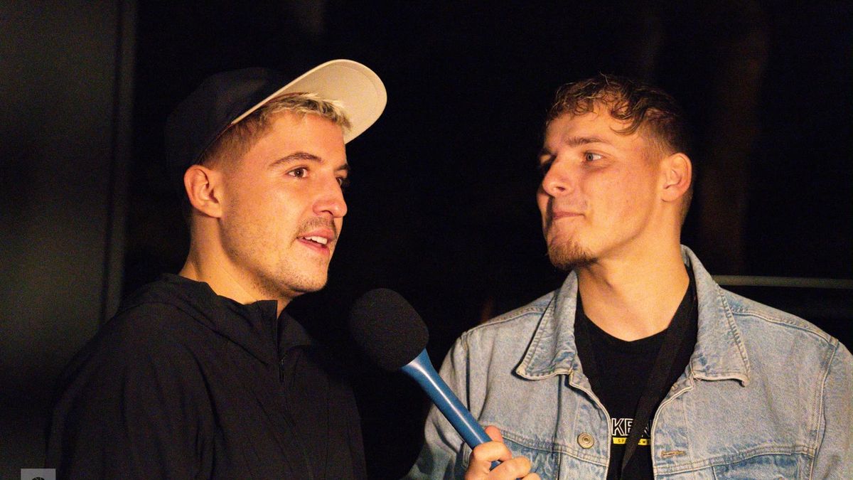 Festivalproductie met interviewmoment — aftermovie-coverage op locatie